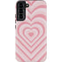 Pink Heart Pattern Galaxy S22 Plus Pro Case