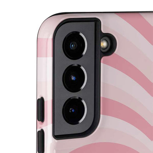 Pink Heart Pattern Galaxy S22 Plus Pro Case
