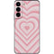 Pink Heart Pattern Galaxy S22 Skin