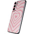 Pink Heart Pattern Galaxy S22 Skin