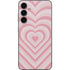 Pink Heart Pattern Galaxy S23 FE Skin