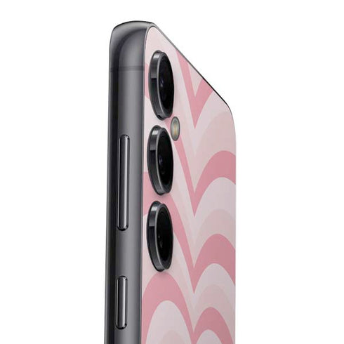 Pink Heart Pattern Galaxy S23 FE Skin