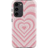 Pink Heart Pattern Galaxy S23 Plus Pro Case