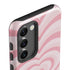 Pink Heart Pattern Galaxy S23 Plus Pro Case
