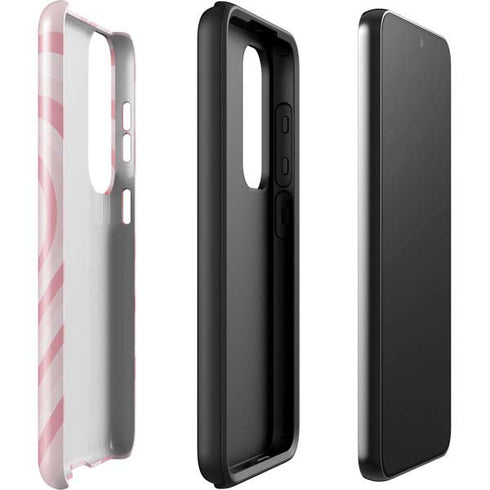 Pink Heart Pattern Galaxy S23 Plus Pro Case