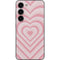 Pink Heart Pattern Galaxy S23 Skin