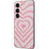 Pink Heart Pattern Galaxy S23 Skin
