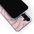 Pink Heart Pattern Galaxy S24 Clear Case
