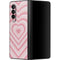 Pink Heart Pattern Galaxy Z Fold3 5G Skin