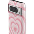 Pink Heart Pattern Google Pixel 8 Pro Impact Case