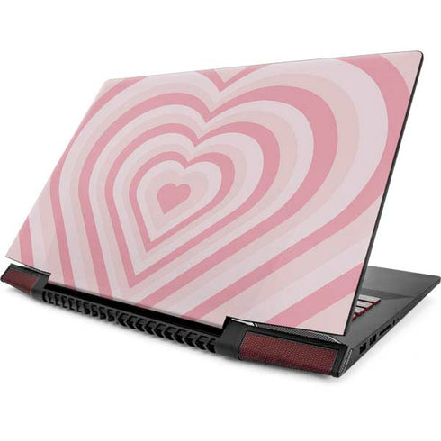 Pink Heart Pattern Lenovo IdeaPad Skin