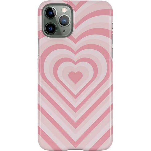Pink Heart Pattern iPhone 11 Pro Lite Case