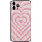 Pink Heart Pattern iPhone 11 Pro Skin