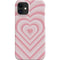 Pink Heart Pattern iPhone 12 Mini Lite Case
