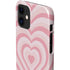 Pink Heart Pattern iPhone 12 Mini Lite Case