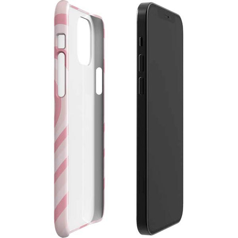 Pink Heart Pattern iPhone 12 Mini Lite Case