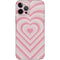 Pink Heart Pattern iPhone 12 Pro Skin
