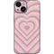 Pink Heart Pattern iPhone 13 Mini Skin