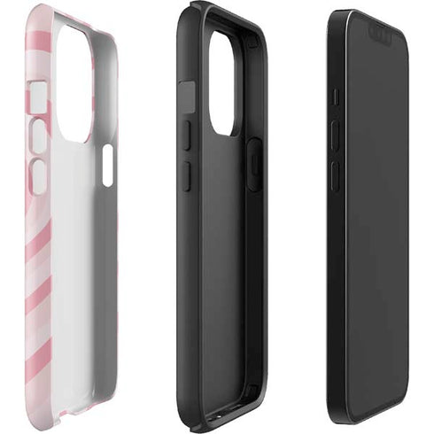 Pink Heart Pattern iPhone 14 Pro Impact Case