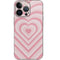 Pink Heart Pattern iPhone 14 Pro Skin