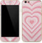 Pink Heart Pattern iPhone 6/6s Skin