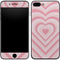 Pink Heart Pattern iPhone 8 Plus Skin
