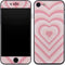Pink Heart Pattern iPhone SE (2nd & 3rd Gen) Skin