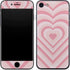 Pink Heart Pattern iPhone SE (2nd & 3rd Gen) Skin