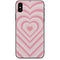 Pink Heart Pattern iPhone XS Skin