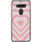 Pink Heart Pattern LG K51/Q51 Clear Case