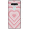 Pink Heart Pattern LG Stylo 6 Clear Case