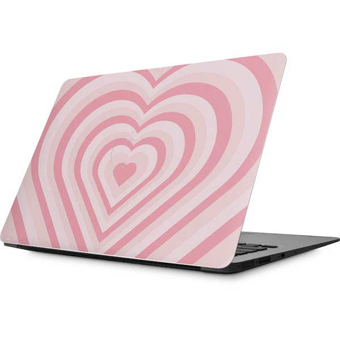Pink Heart Pattern Apple MacBook Skin