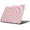 Pink Heart Pattern Apple MacBook Skin