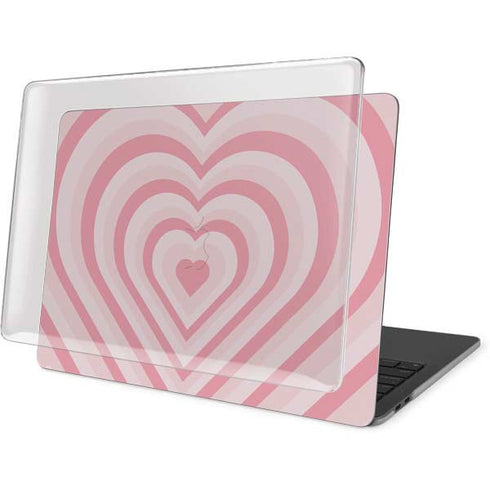 Pink Heart Pattern MacBook Pro 15in (2016-19) Case plus Skin