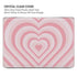 Pink Heart Pattern MacBook Pro 16in (2021-25) Case plus Skin