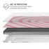 Pink Heart Pattern MacBook Pro 16in (2021-25) Case plus Skin