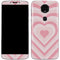 Pink Heart Pattern Moto E5 Plus Skin