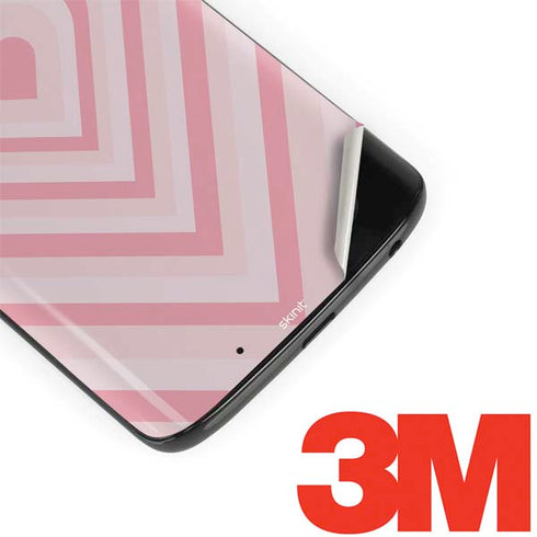 Pink Heart Pattern Moto G6 Skin