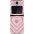Pink Heart Pattern Motorola RAZR Skin