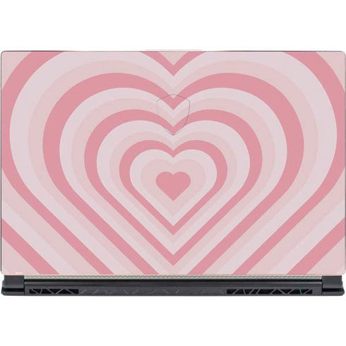 Pink Heart Pattern MSI GS65 Stealth Laptop Skin