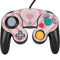 Pink Heart Pattern Nintendo GameCube Controller Skin
