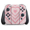 Pink Heart Pattern Nintendo Switch (2017-2021) Joy-Con Controller Skin
