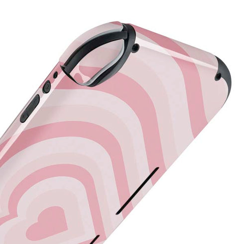 Pink Heart Pattern Nintendo Switch Lite Skin