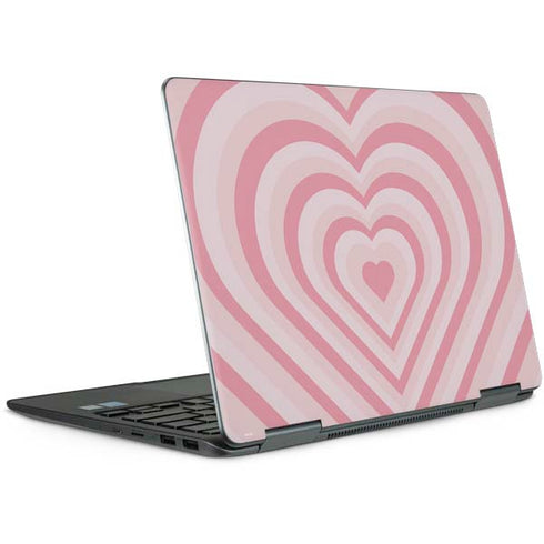 Pink Heart Pattern Notebook 9 Pro 13in (2017) Skin