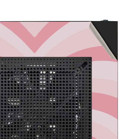 Pink Heart Pattern NZXT H510 Compact ATX Mid-Tower Case Skin