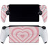 Pink Heart Pattern PlayStation Portal Remote Player Skin