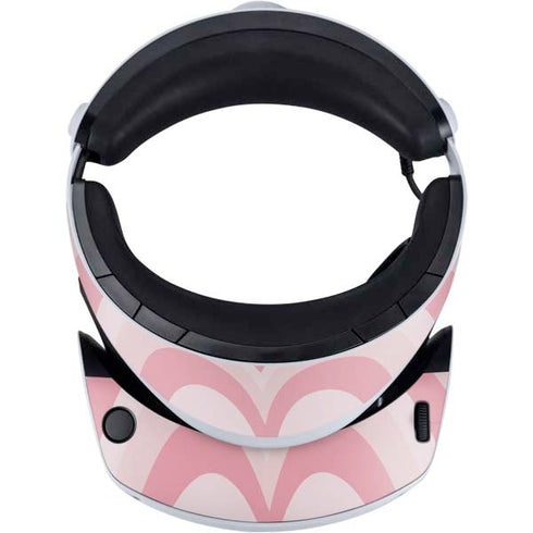 Pink Heart Pattern PlayStation VR2 Skin