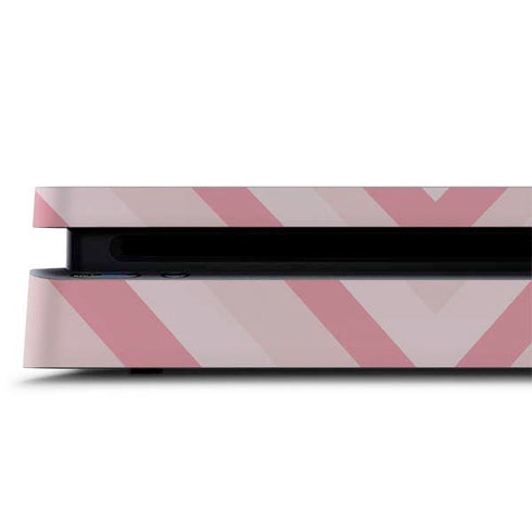 Pink Heart Pattern PS4 Slim Skin