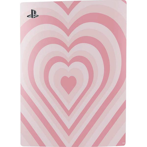 Pink Heart Pattern PS5 Bundle Skin