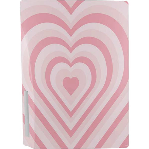 Pink Heart Pattern PS5 Bundle Skin